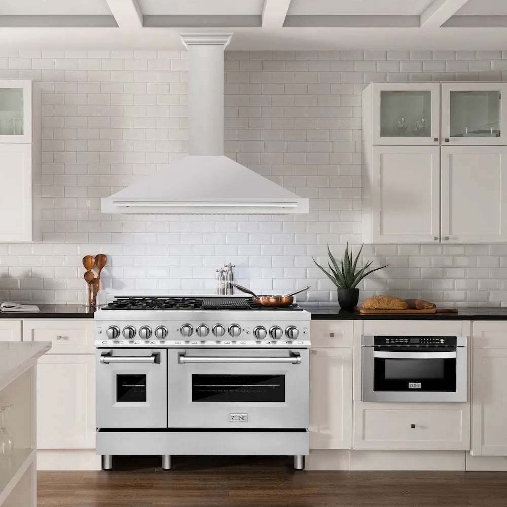 ZLINE 48-inch range hood in stainless steel KB4STX-48, view 2
