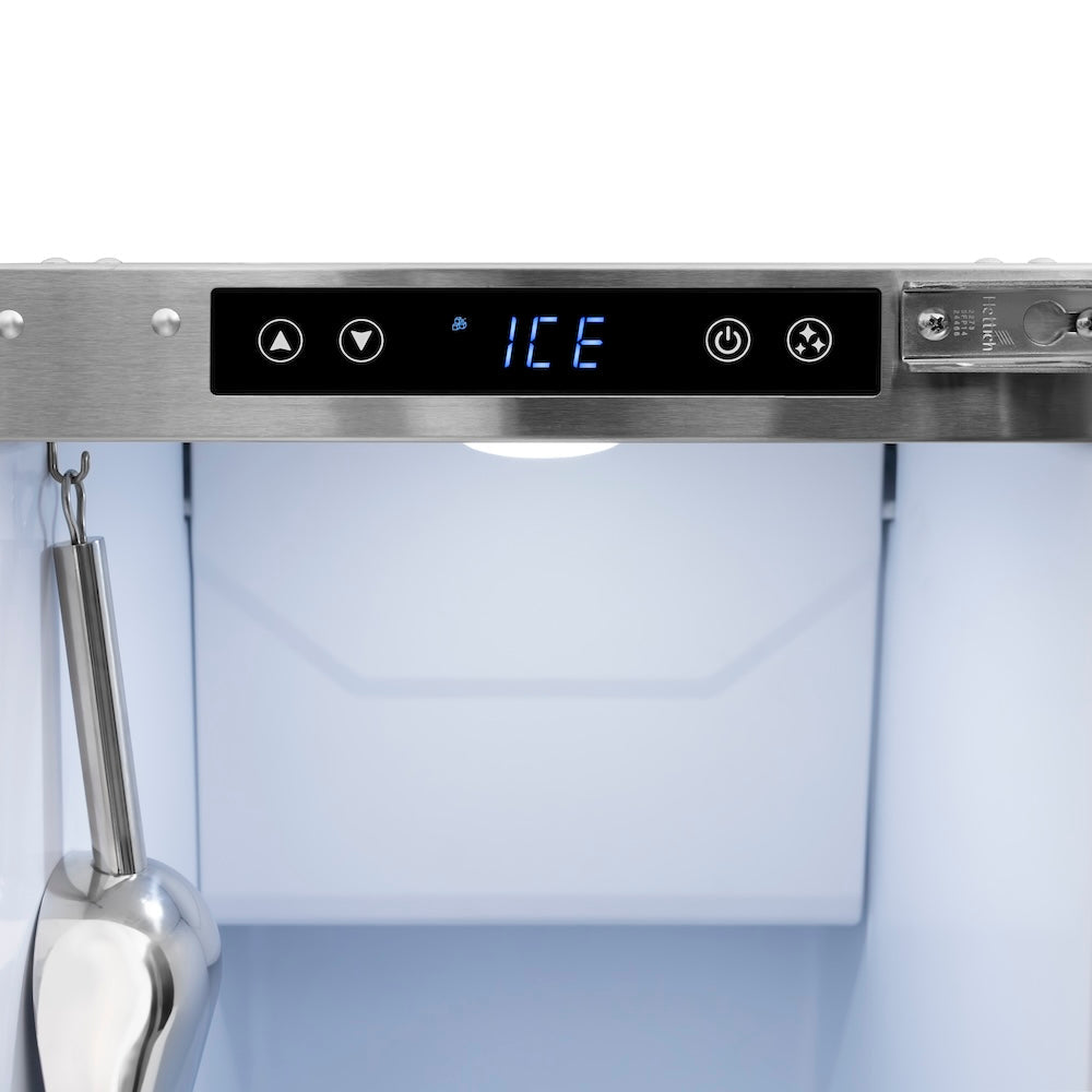 ZLINE Touchstone 15-inch ice maker in satin stainless steel ICCD-SN-15, detail
