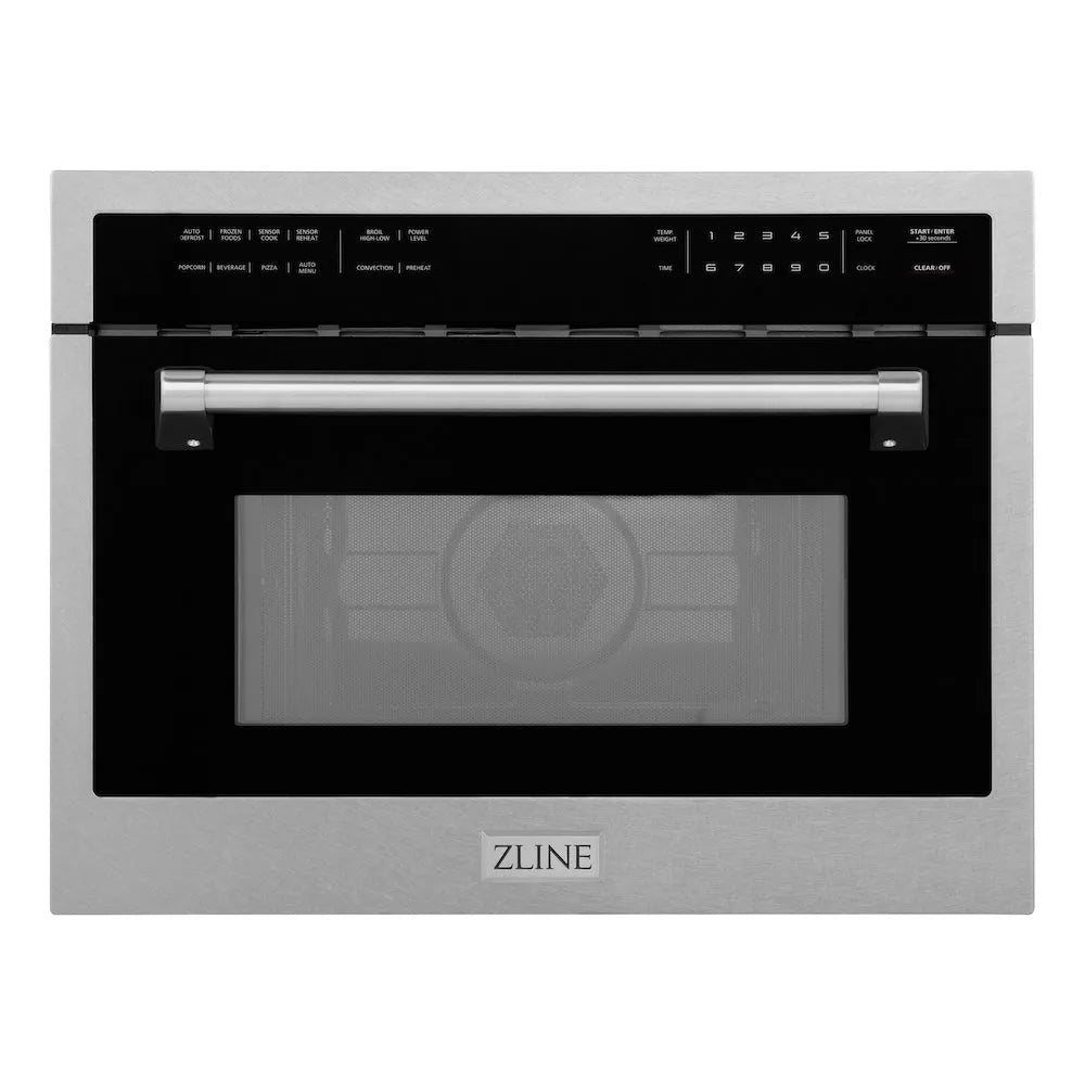 ZLINE 24-inch microwave in satin stainless steel MWO-24-SS