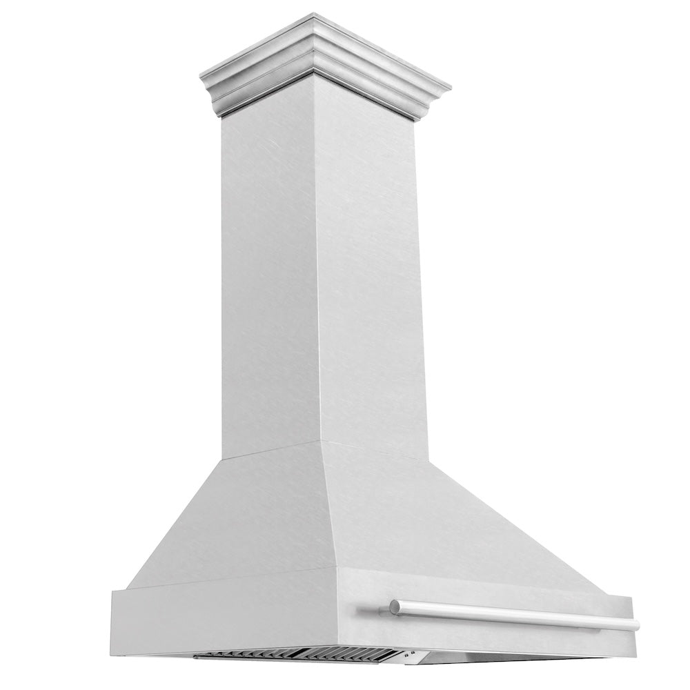 ZLINE 36-inch range hood in satin stainless steel 8654SNX-36