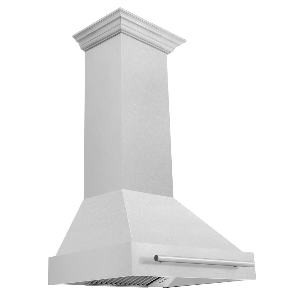 ZLINE 30-inch range hood in satin stainless steel 8654SNX-30
