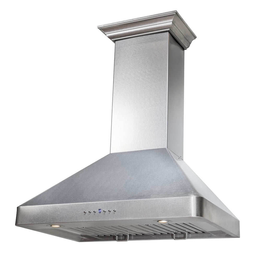 ZLINE 30-inch range hood in satin stainless steel 8KF2S-30