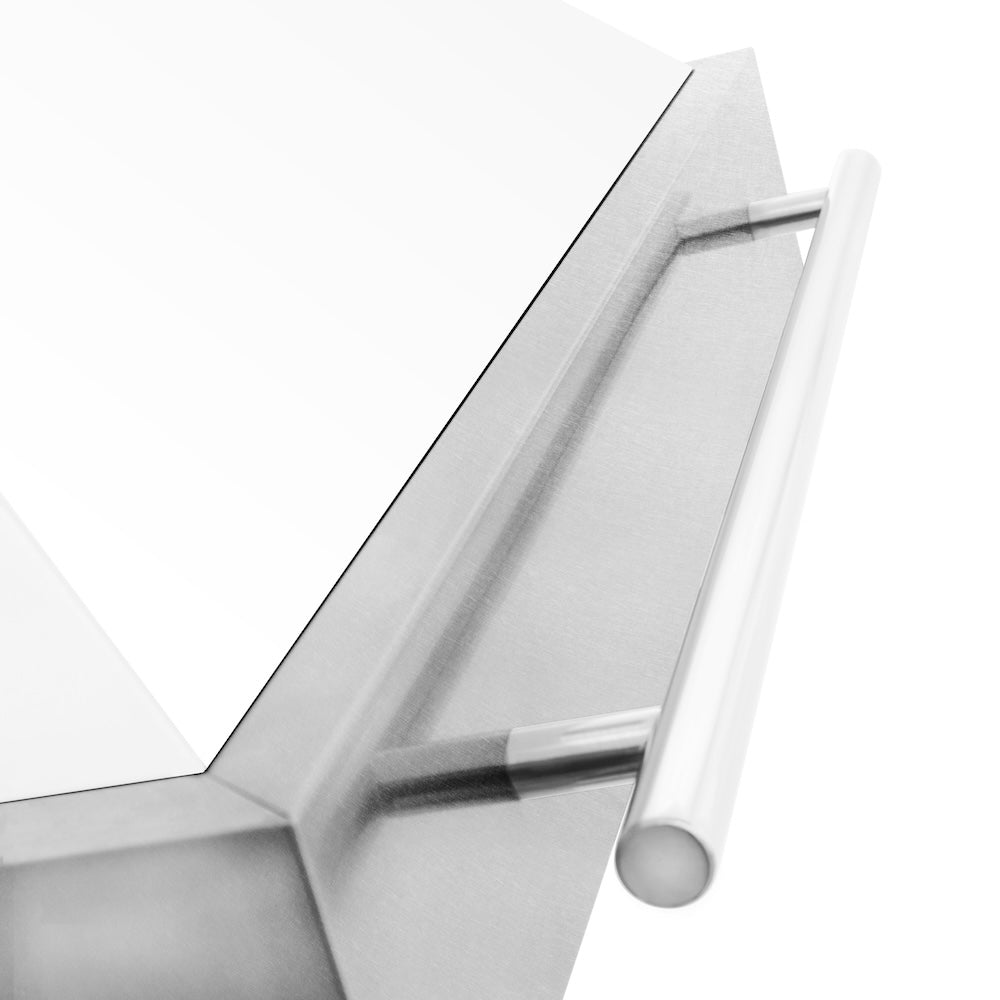 ZLINE 48-inch range hood in satin stainless steel 8654SNX-WM-48, detail