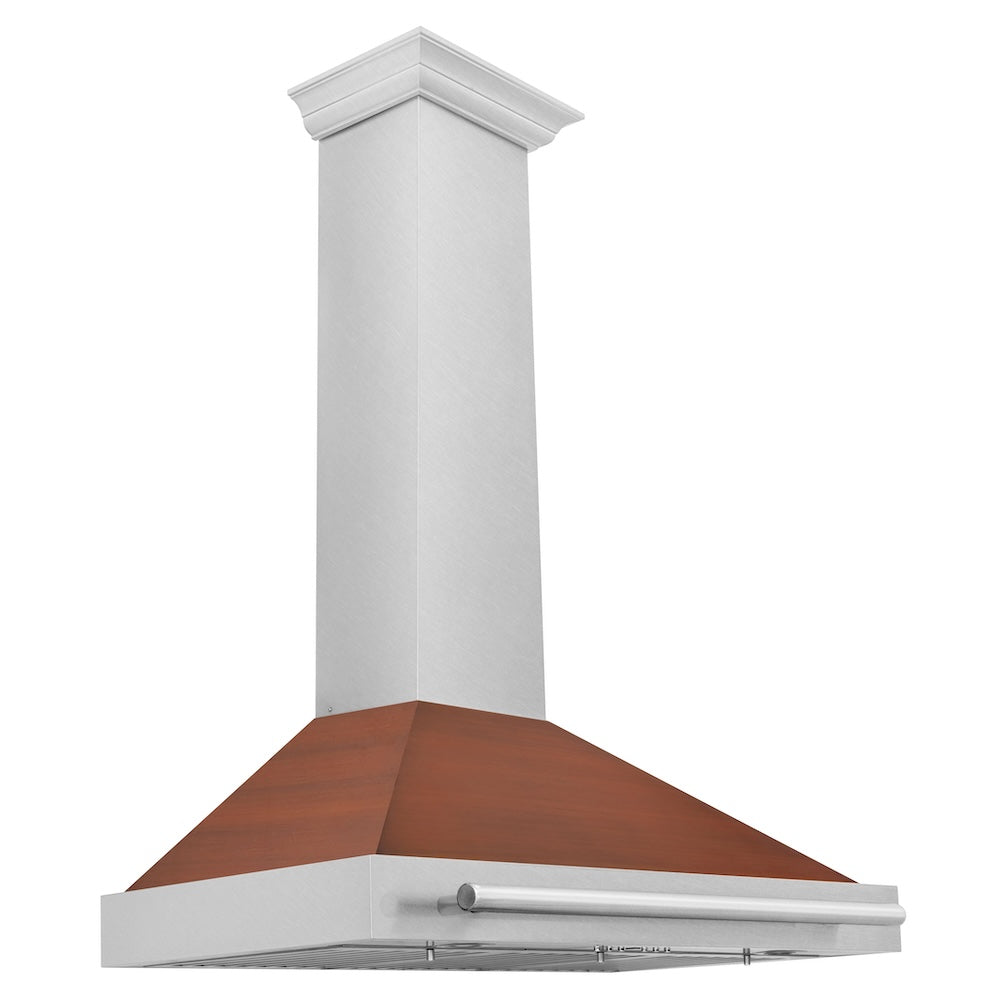 ZLINE 36-inch range hood in satin stainless steel KB4SNX-C-36, view 3