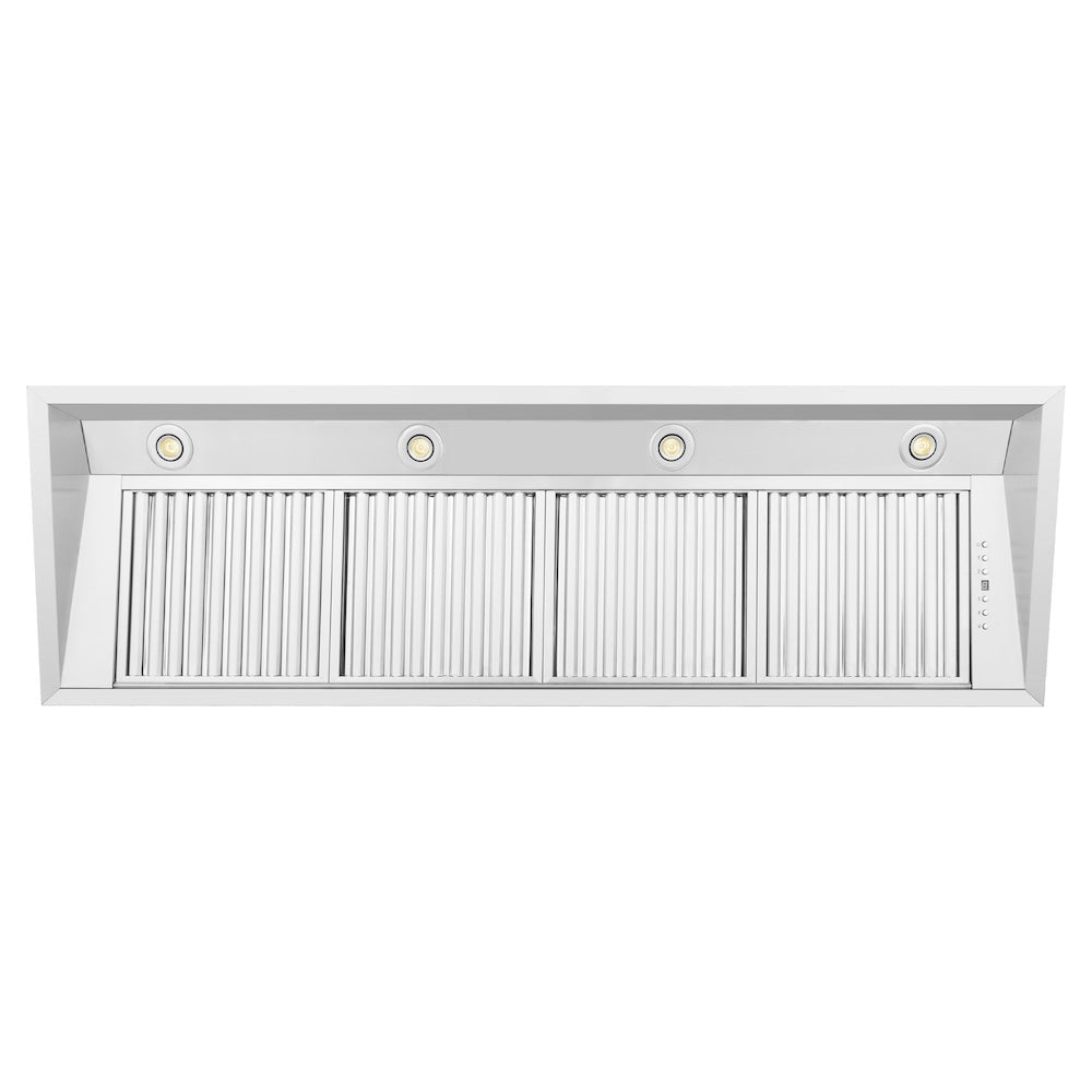 ZLINE 52-inch range hood in stainless steel 698-52, view 4