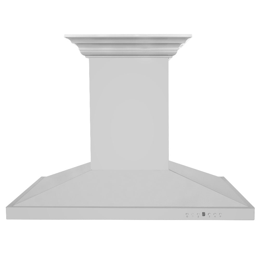 ZLINE CrownSound 48-inch range hood in stainless steel GL2ICRN-BT-48, front view