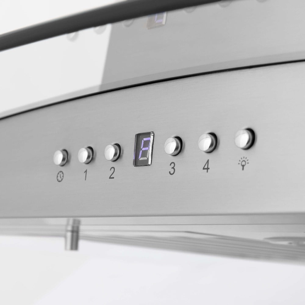 ZLINE Convertible Vent 30-inch range hood in stainless steel GL5I-30, detail