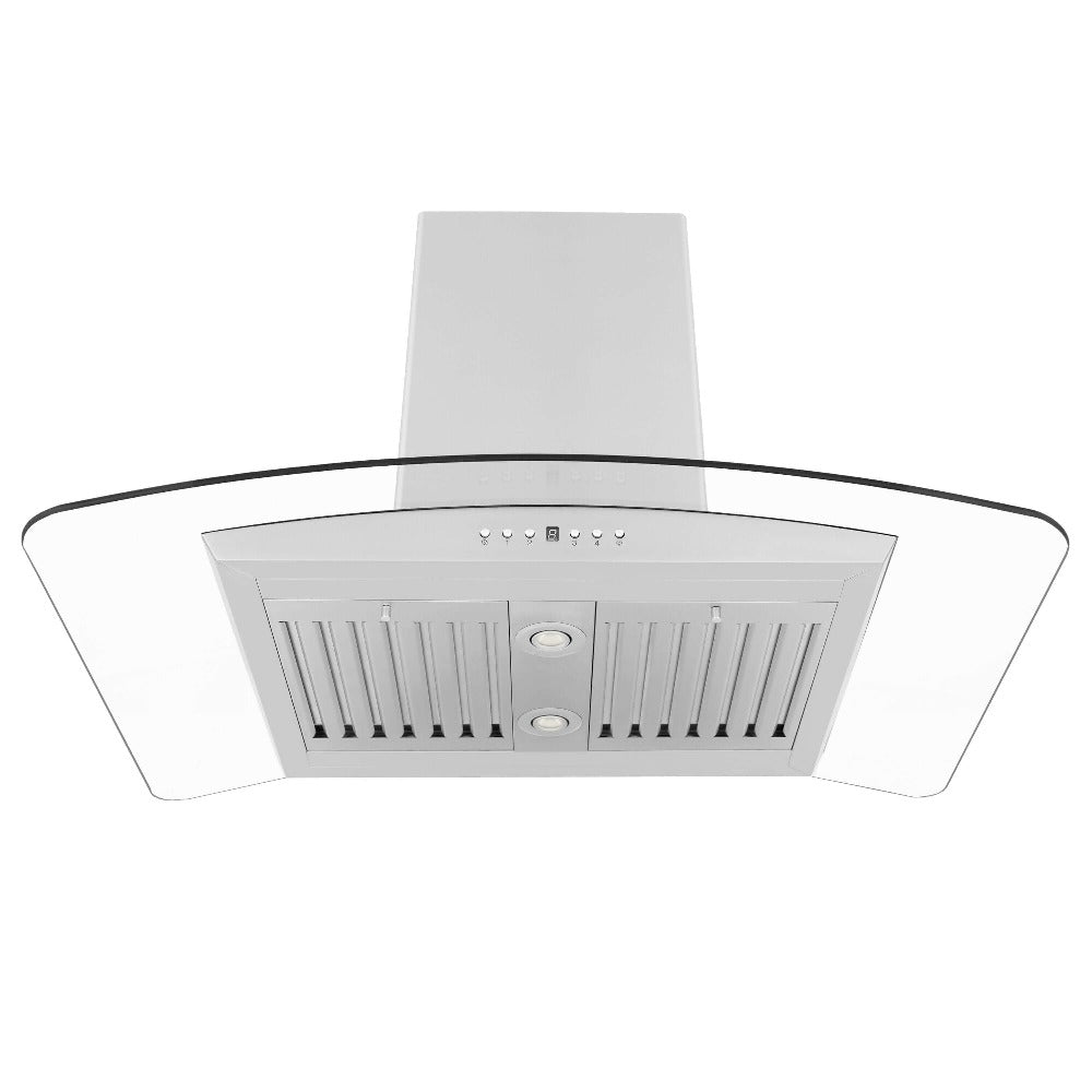 ZLINE Convertible Vent 36-inch range hood in stainless steel GL5I-36, front view