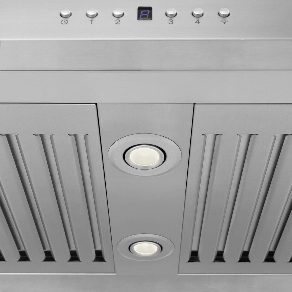 ZLINE Convertible Vent 30-inch range hood in stainless steel GL5I-30, detail