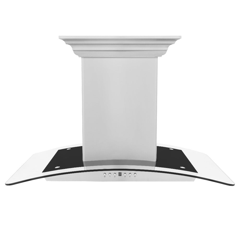 ZLINE CrownSound 36-inch range hood in stainless steel GL5ICRN-BT-36, front view