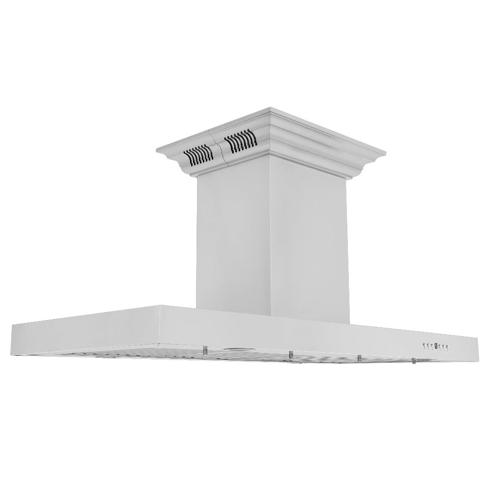 ZLINE CrownSound 48-inch range hood in stainless steel KE2ICRN-BT-48, view 6