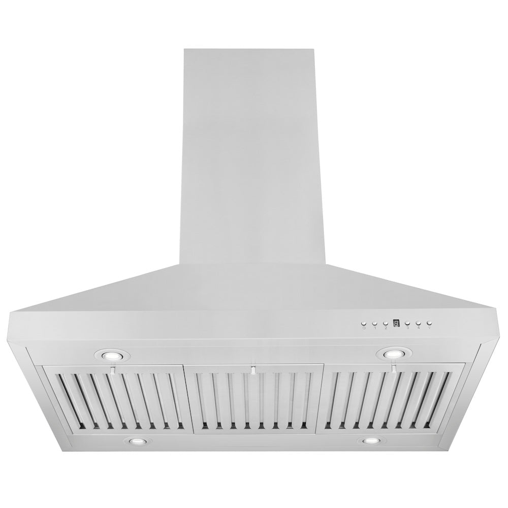 ZLINE 36-inch range hood in stainless steel KL3I-36, front view