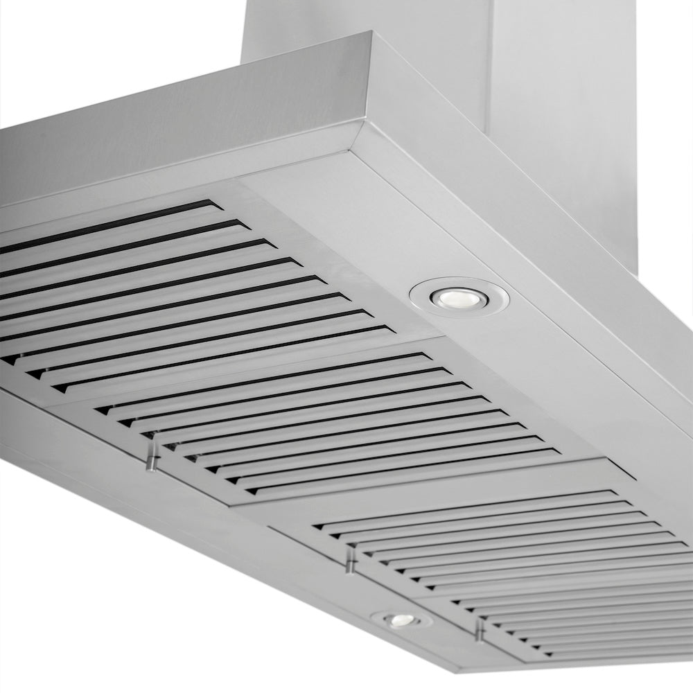 ZLINE 48-inch range hood in stainless steel KL3I-48, detail