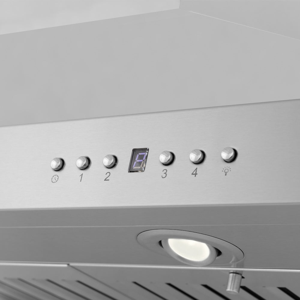 ZLINE 48-inch range hood in stainless steel KL3I-48, detail