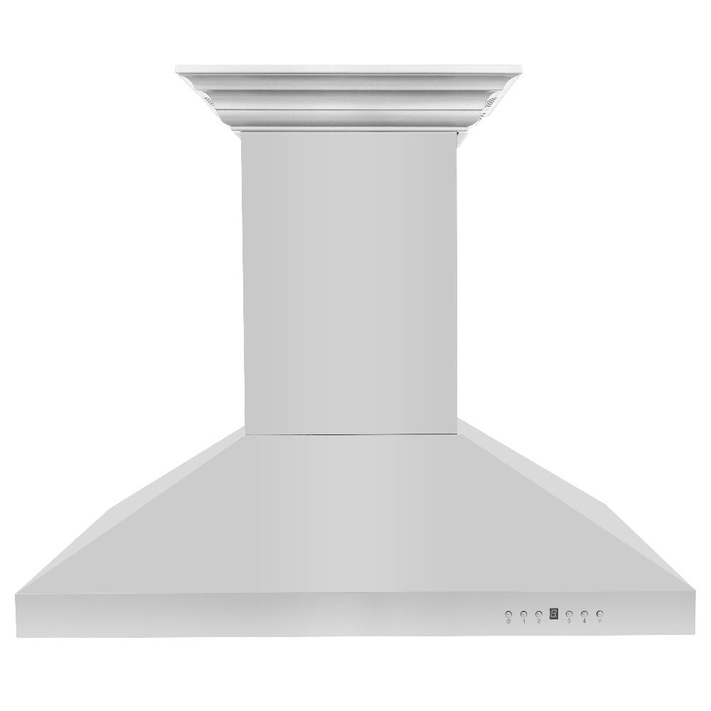 ZLINE CrownSound 30-inch range hood in stainless steel KL3ICRN-BT-30, front view