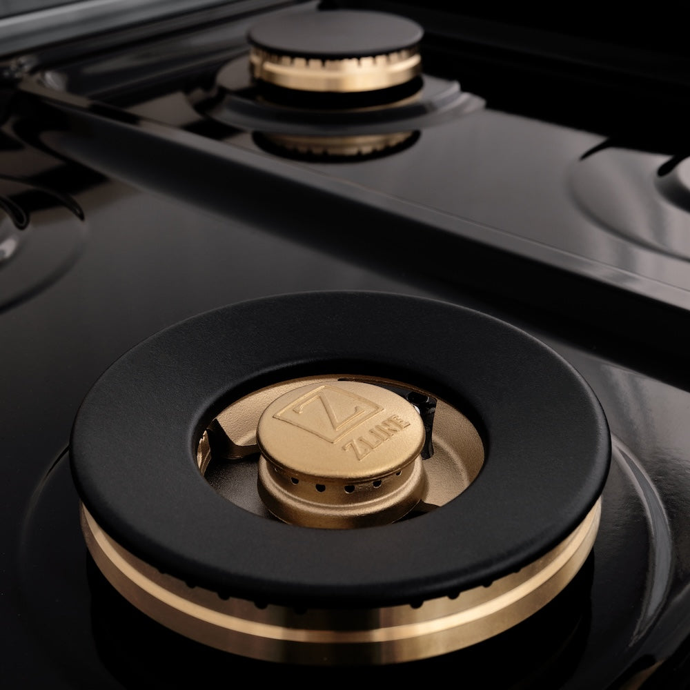 ZLINE Legacy 48-inch rangetop in stainless steel RT-BR-48, from above