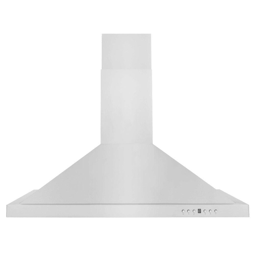 ZLINE Convertible Vent 42-inch range hood in stainless steel KB-304-42, front view