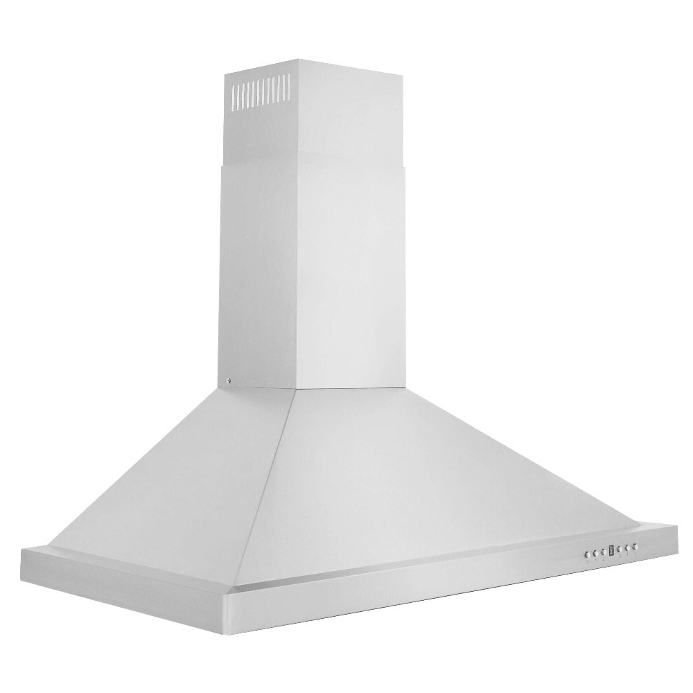 ZLINE Convertible Vent 30-inch range hood in stainless steel KB-304-30, from above