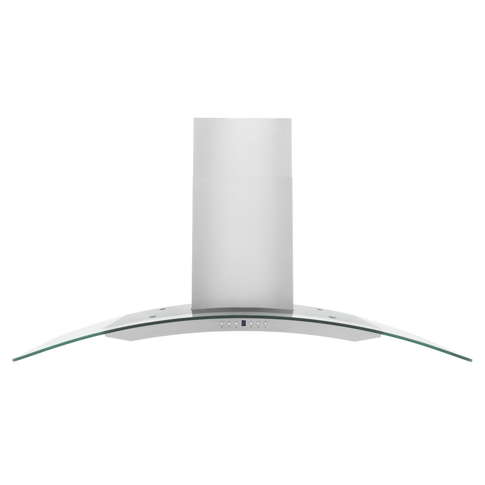 ZLINE Convertible Vent 48-inch range hood in stainless steel KN4-48, front view