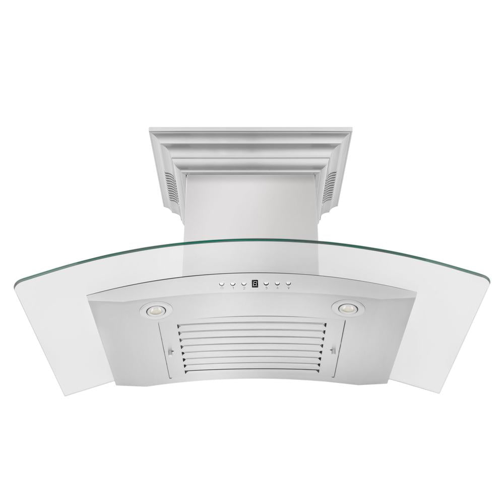 ZLINE CrownSound 36-inch range hood in stainless steel KN4CRN-BT-36, view 6