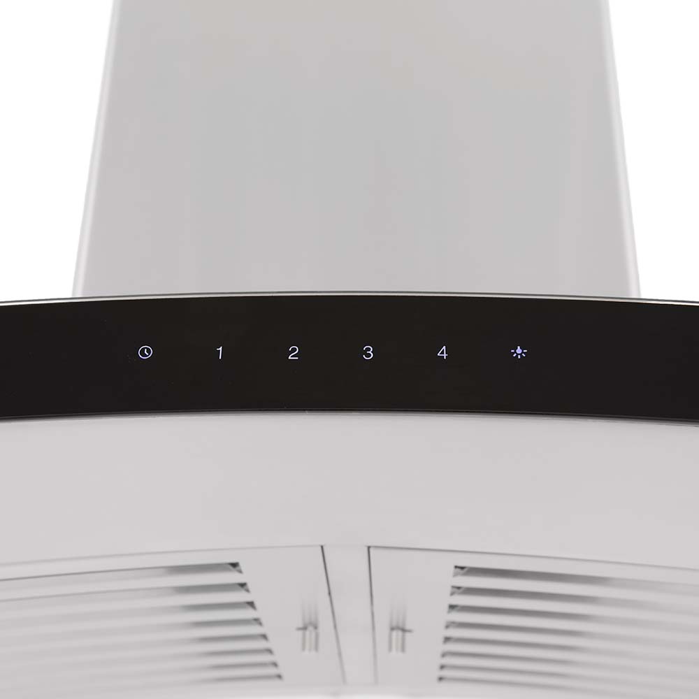 ZLINE Convertible Vent 36-inch range hood in stainless steel KN6-36, detail