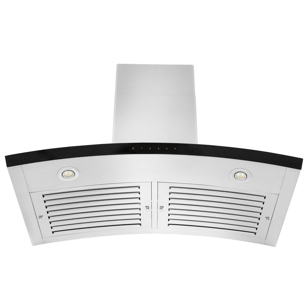 ZLINE Convertible Vent 36-inch range hood in stainless steel KN6-36, view 4