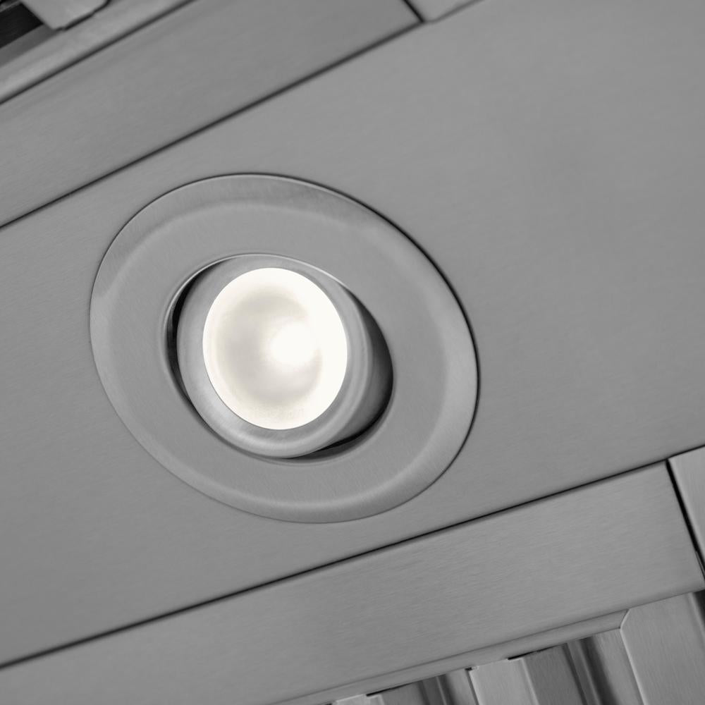 ZLINE Professional 48-inch range hood in stainless steel 597-48, detail