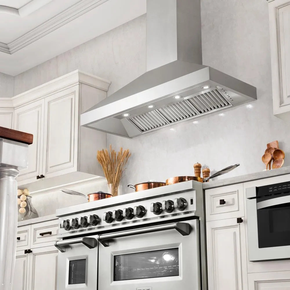ZLINE Professional 48-inch range hood in stainless steel 597-48, view 2