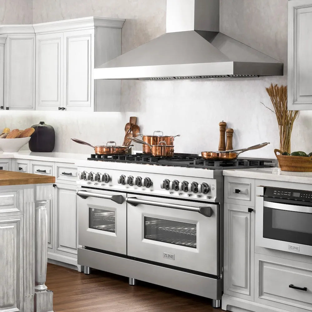ZLINE Professional 60-inch range hood in stainless steel 597-60, view 2