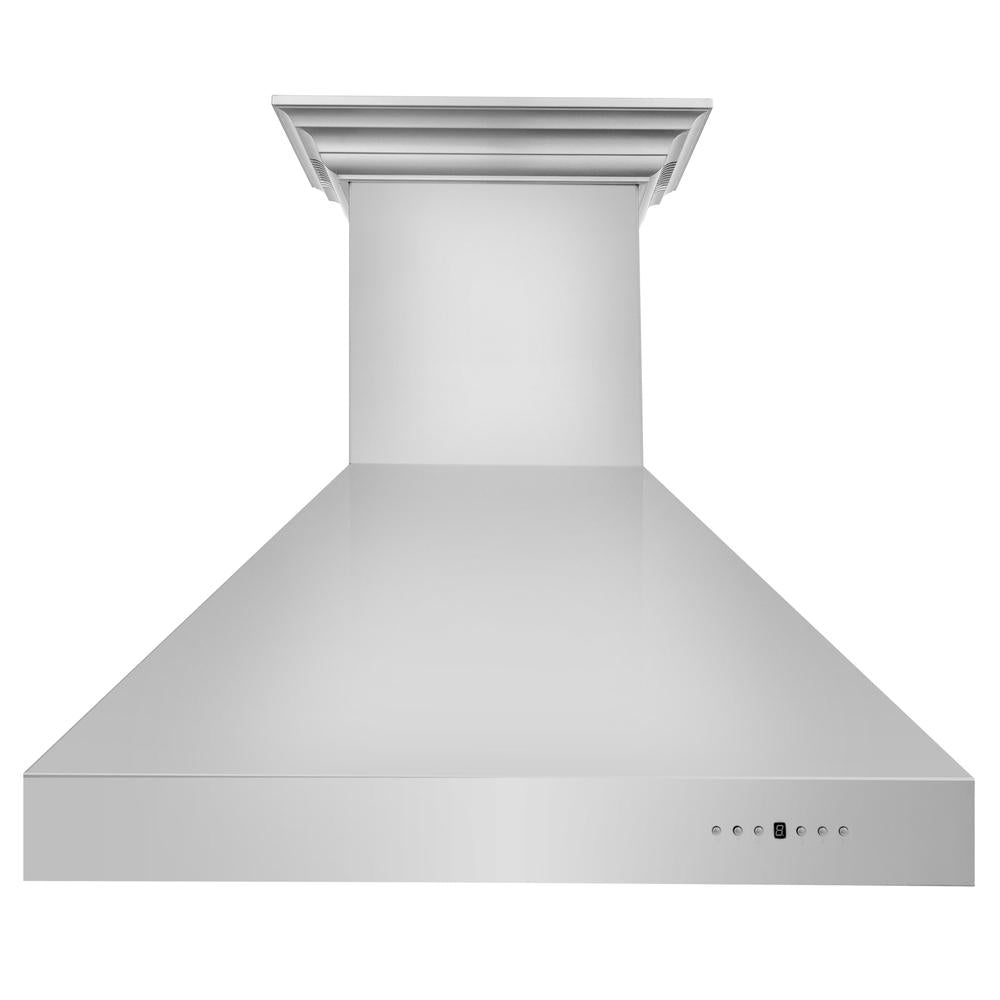 ZLINE CrownSound 36-inch range hood in stainless steel 667CRN-BT-36, front view