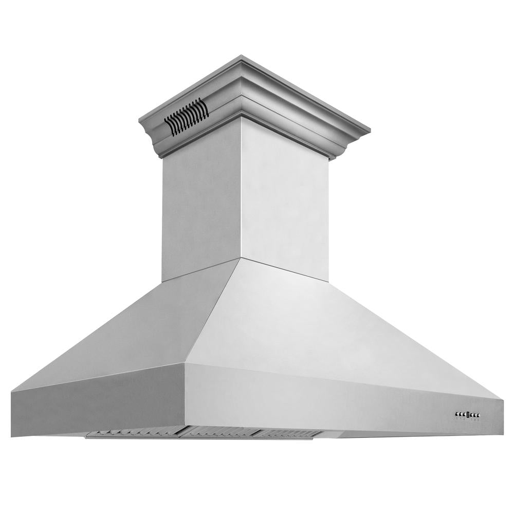 ZLINE CrownSound 48-inch range hood in stainless steel 667CRN-BT-48, view 4