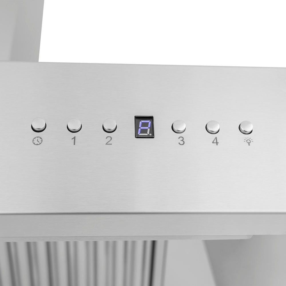 ZLINE Outdoor 54-inch range hood in stainless steel 697-304-54, detail