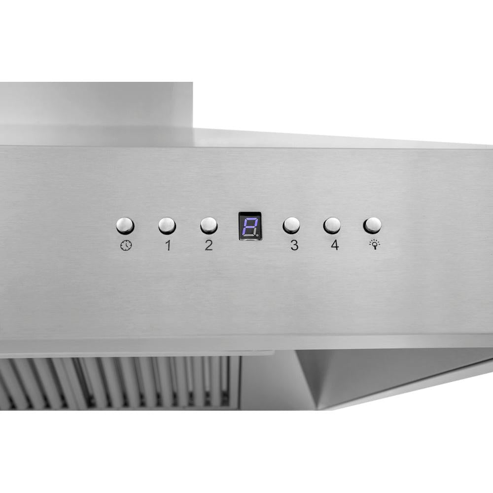 ZLINE Professional 36-inch range hood in stainless steel 697-36, detail