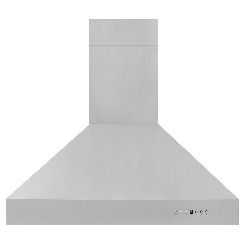 ZLINE Professional 36-inch range hood in stainless steel 697-36, front view