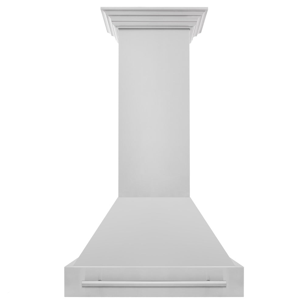 ZLINE 30-inch range hood in stainless steel 8654STX-30, front view
