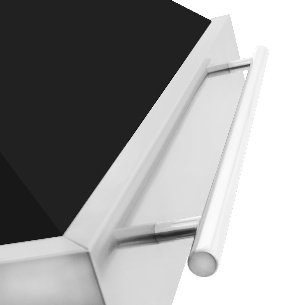 ZLINE 36-inch range hood in black matte 8654STX-BLM-36, detail