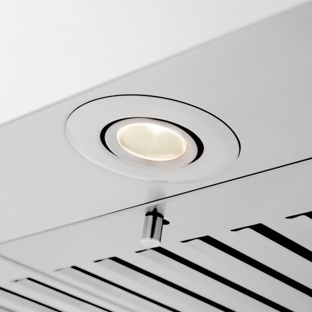 ZLINE Convertible Vent 24-inch range hood in stainless steel KE-24, detail