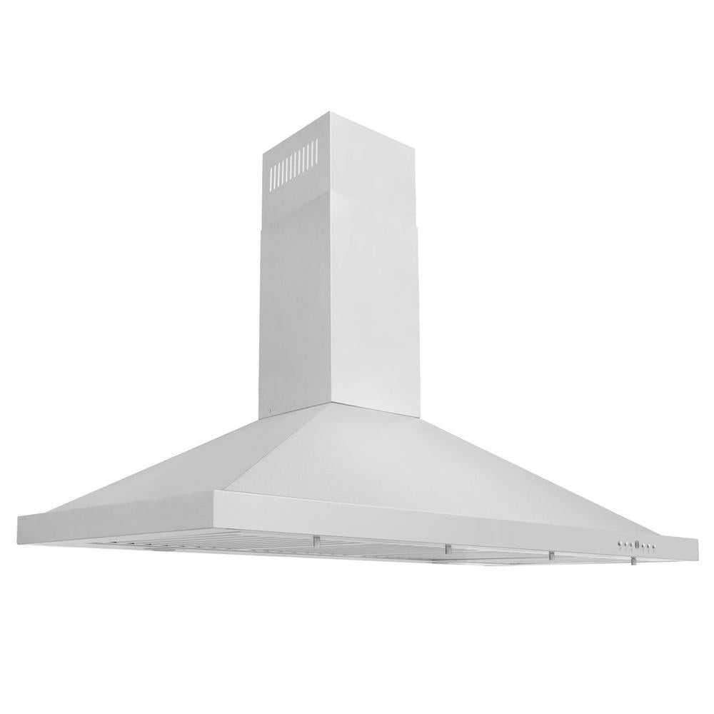 ZLINE 48-inch convertible vent wall mount range hood in stainless steel KB-48
