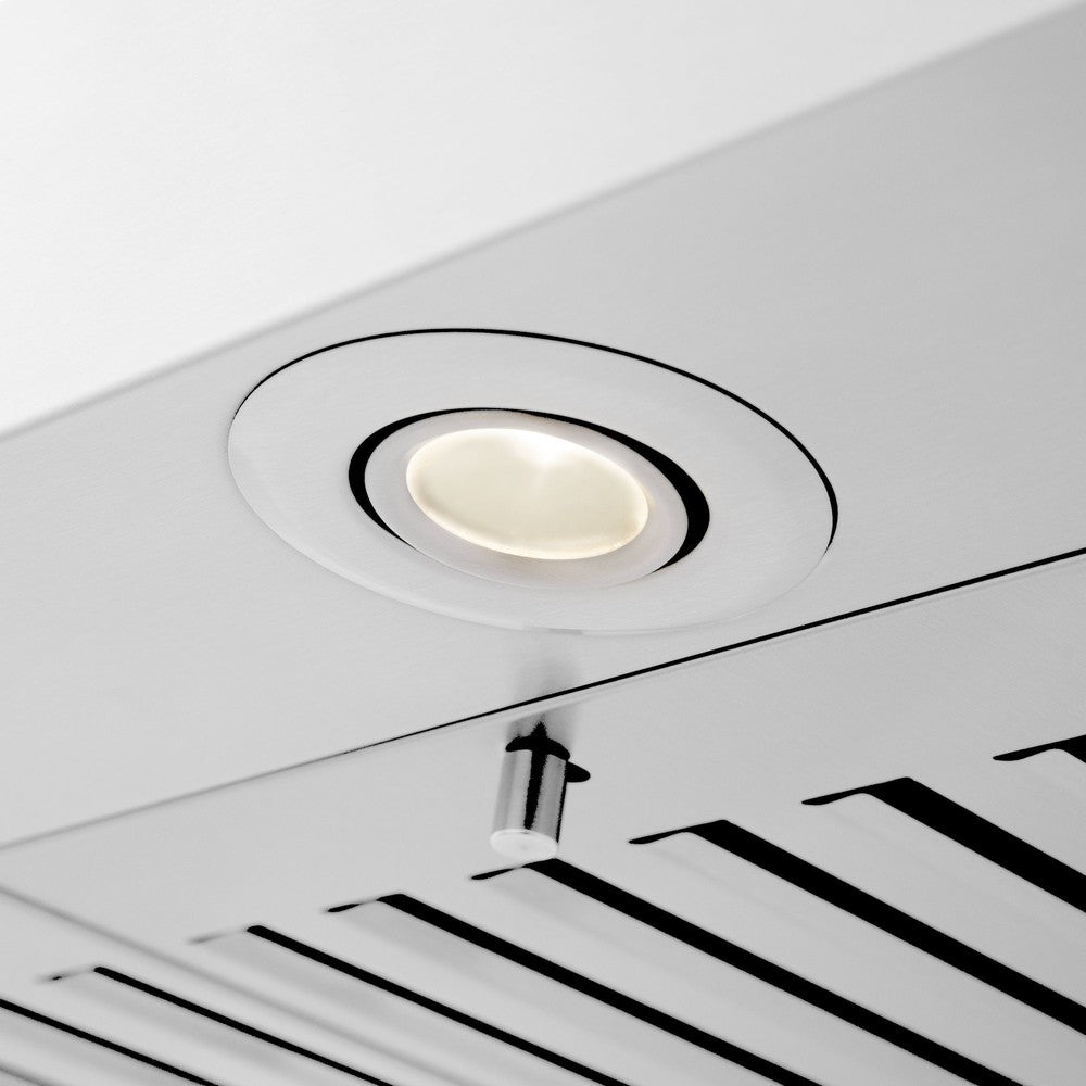 ZLINE Convertible Vent 42-inch range hood in stainless steel KECRN-42, detail