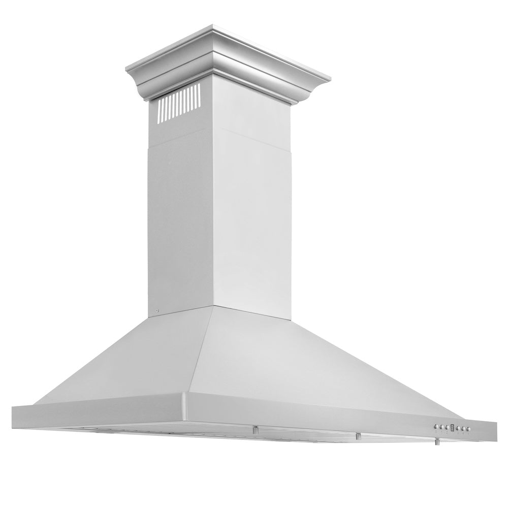 ZLINE Convertible Vent 30-inch range hood in stainless steel KBCRN-30