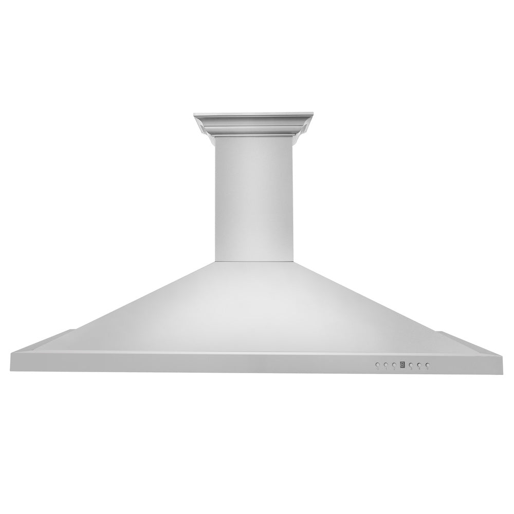 ZLINE CrownSound 42-inch range hood in stainless steel KBCRN-BT-42, front view