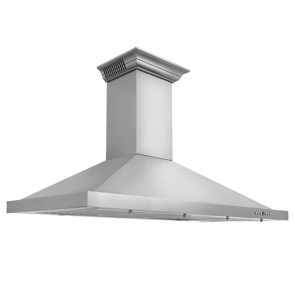 ZLINE CrownSound 48-inch range hood in stainless steel KBCRN-BT-48, view 6