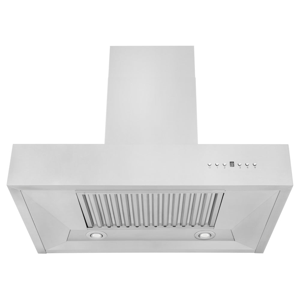 ZLINE Professional 30-inch range hood in stainless steel KECOM-30, front view