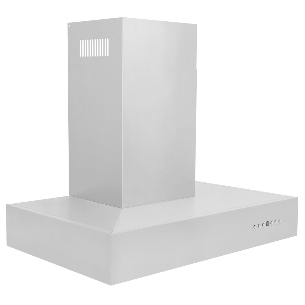 ZLINE Professional 30-inch range hood in stainless steel KECOM-30, side view