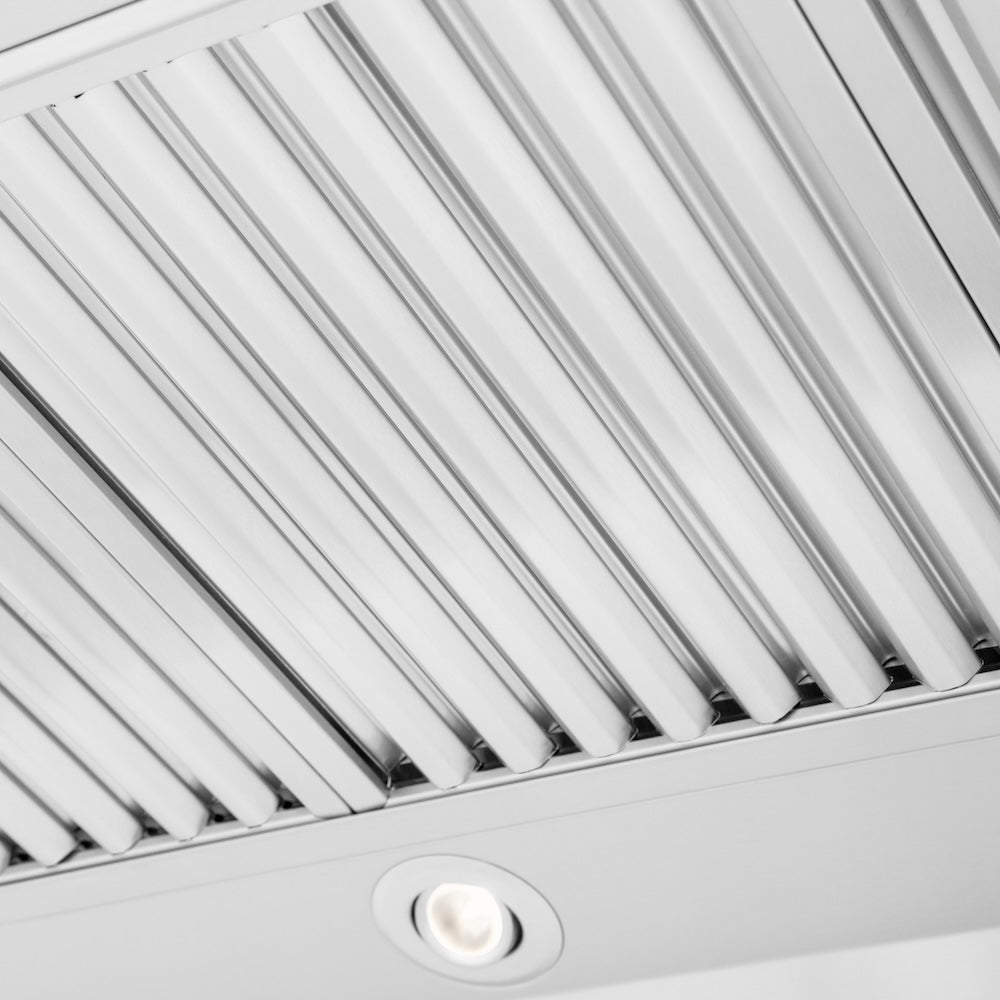 ZLINE Professional 42-inch range hood in stainless steel KECOM-42, detail