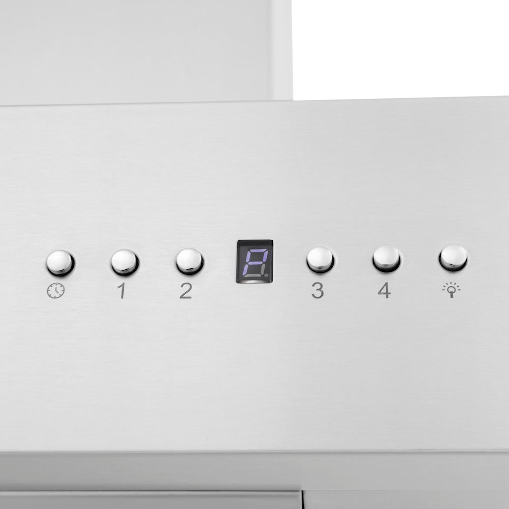 ZLINE Professional 36-inch range hood in stainless steel KECOM-36, detail