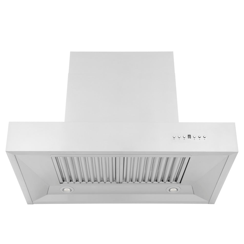 ZLINE Professional 36-inch range hood in stainless steel KECOM-36, front view