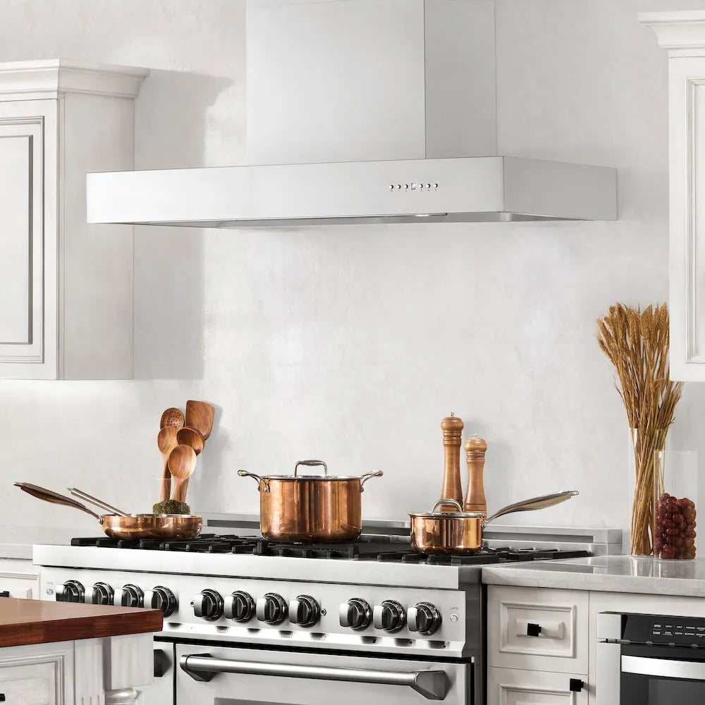 ZLINE Professional 36-inch range hood in stainless steel KECOM-36, view 2