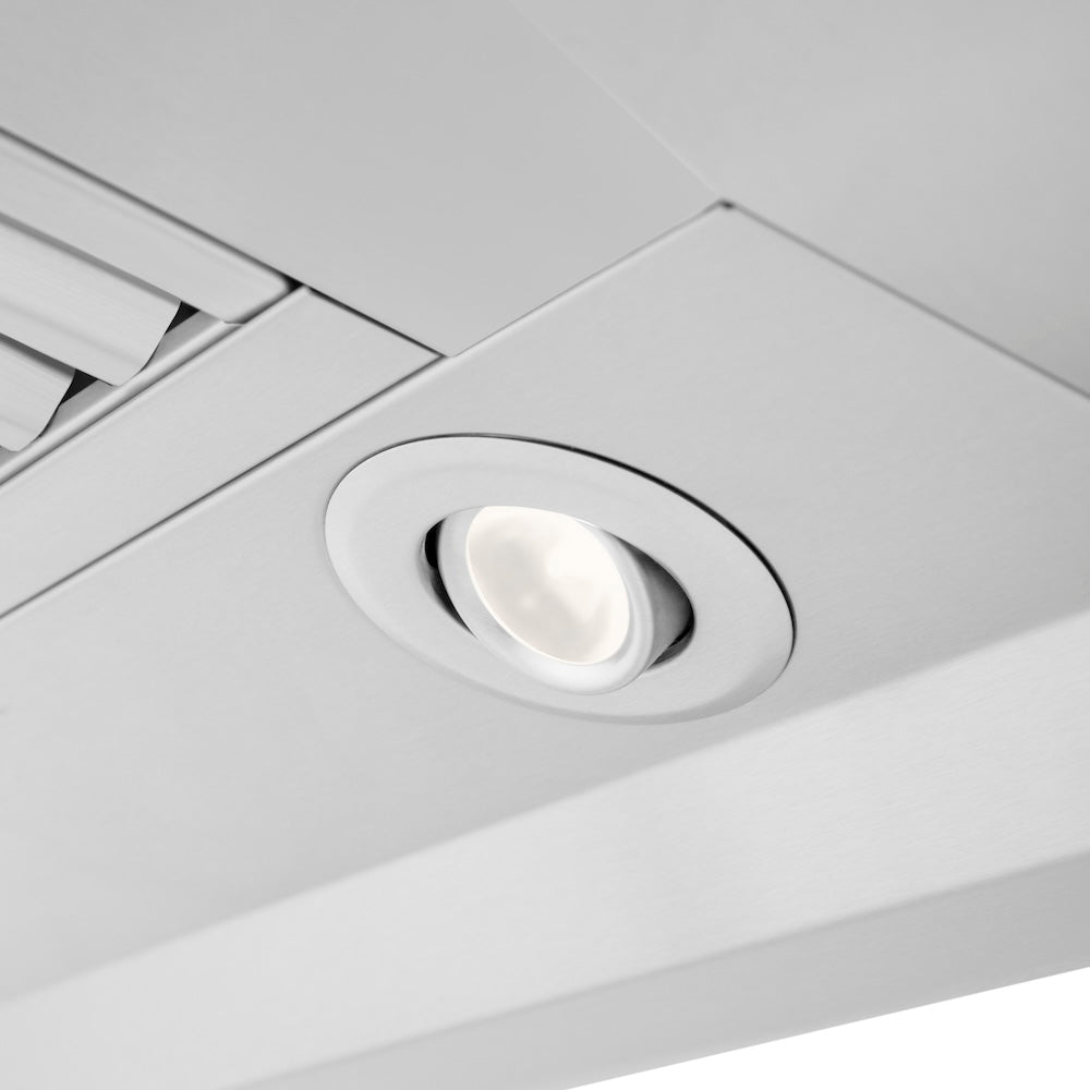 ZLINE Professional 36-inch range hood in stainless steel KECOM-36, detail