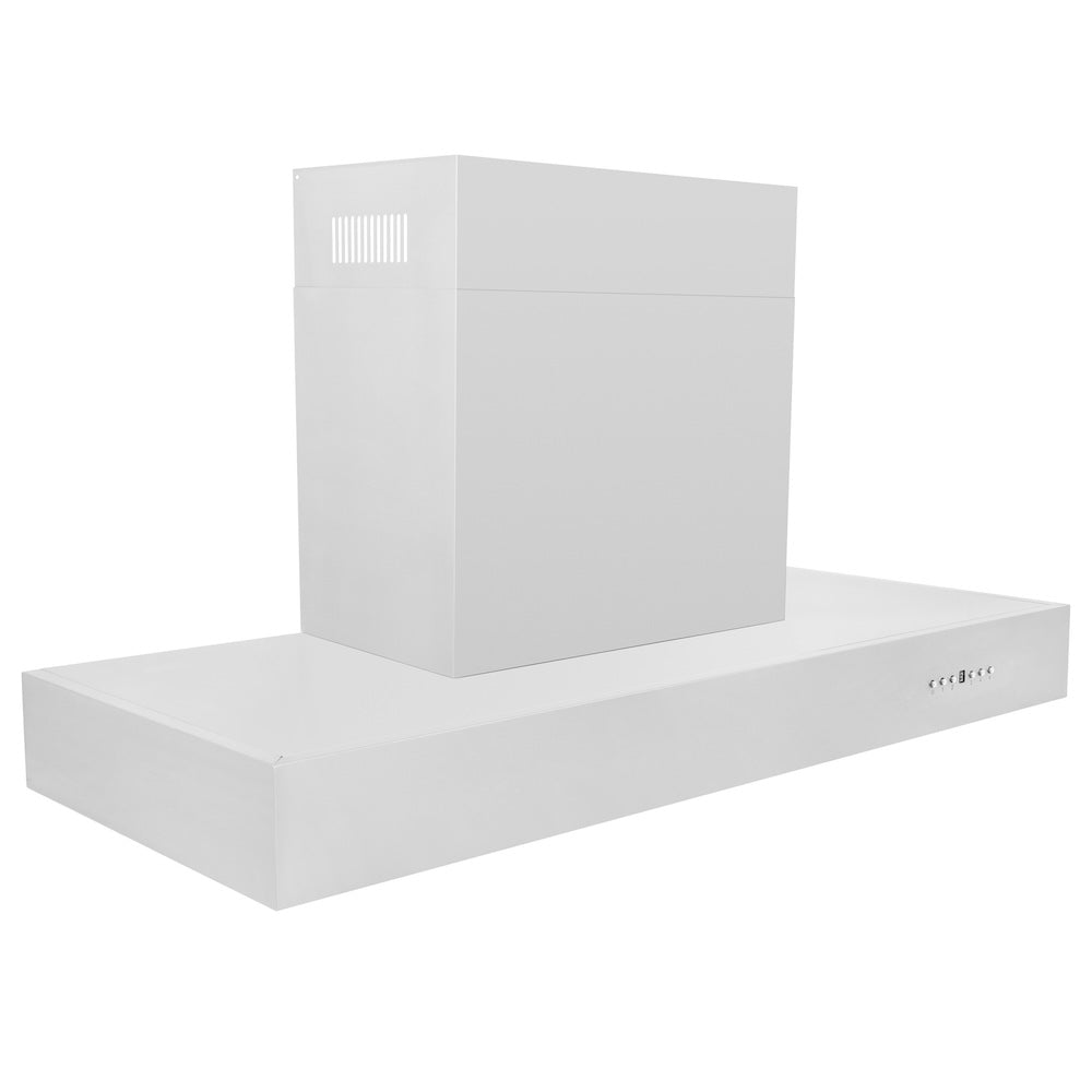 ZLINE Professional 42-inch range hood in stainless steel KECOM-42, side view